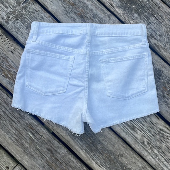 Aritzia Sunday Best White Denim Shorts - Picture 4 of 4